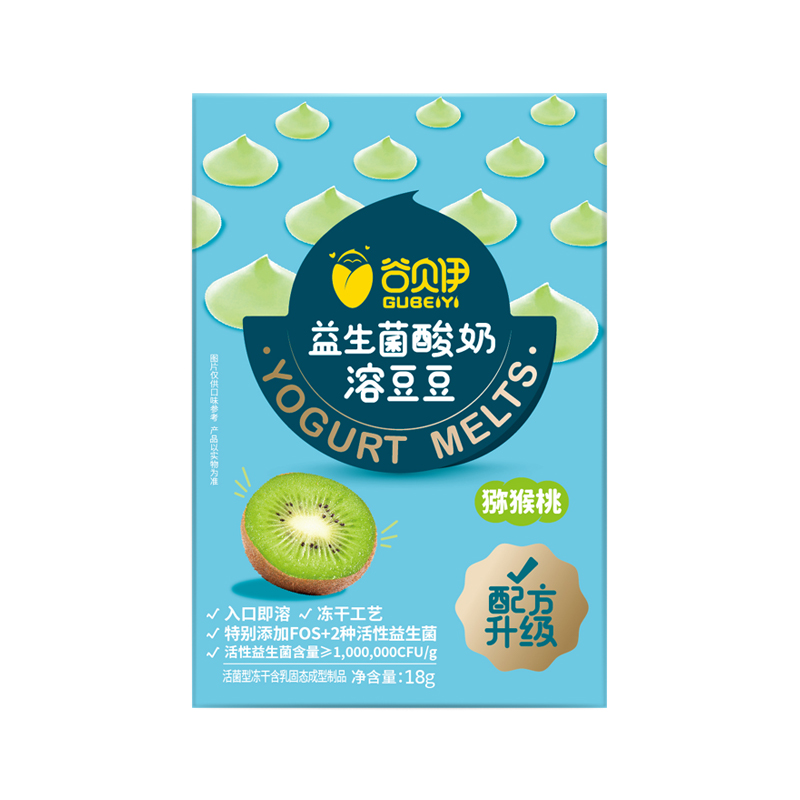 谷貝伊益生菌酸奶溶豆豆（獼猴桃味）